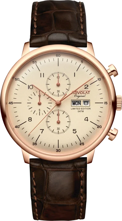 Bauhaus watch BAUHAUS 1 Chronograph 80008/1RG-L3