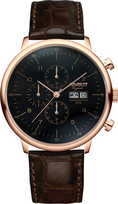 Bauhaus watch BAUHAUS 1 Chronograph 80008/2RG-L3