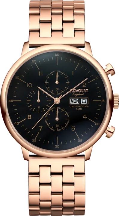 Bauhaus watch BAUHAUS 1 Chronograph 80008/2RG-M4