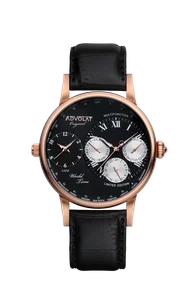 Oversized watch WORLD TIME 86003/2RG-L2 preview image